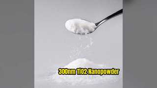 300 nm lipofiele titaniumdioxide nanopoeder