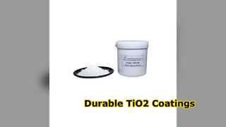 Duurzame poedercoatings TiO2 0,2-0,3um