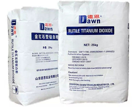 Dawn Titanium R-2195 Rutile TiO2 met CPSIA-veiligheidscertificaat, loodgehalte niet gedetecteerd en beperkte ftalaten niet gedetecteerd