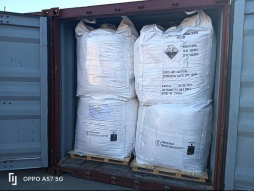 Kaliumhydroxide Vloeistof 48% voor Alkaline Batterijen 1500KG Vat