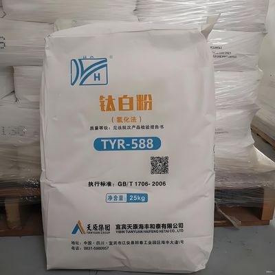 ISO591:R2 Standard ASTM D-476-84:(IV) 94,5% zuiverheid Rutile Titanium Dioxide TiO2 voor automotive re-finishing verf en coil coating