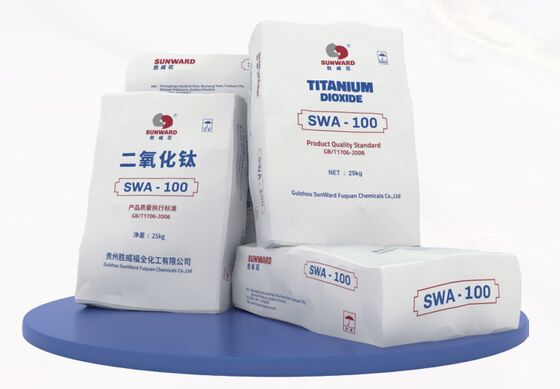 Anatase Titaniumdioxide met een goede witheid, hoge tintsterkte en fijne deeltjesgrootte voor coatings en kunststoffen