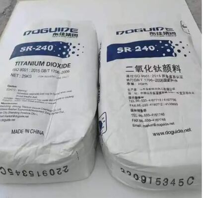 SR-240 Titandioxide van rutieltype met een hoge bulkdichtheid voor masterbatchtoepassingen