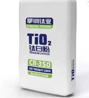 Panzhihua CR-350 Rutile Titanium Dioxide Chloride Process Grade met hoge glans, weerbestandheid en uitstekende dispergeerbaarheid