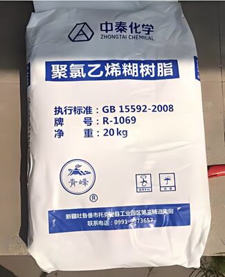 Zhongtai R1069 PVC-hars met K-waarde 78 met een zeer lage onzuiverheid en een hoge mate van polymerisatie