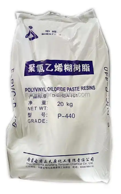 Junzheng P-440 PVC-hars van pastekwaliteit met een K-waarde van 75 met een laag vluchtigheidsgehalte en een gemiddelde mate van polymerisatie