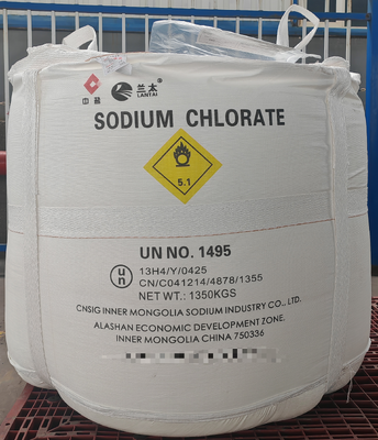 Natriumchlorat NaClO3 voor het bleken van papierpulp met behulp van herbiciden en oxidatiemiddelen
