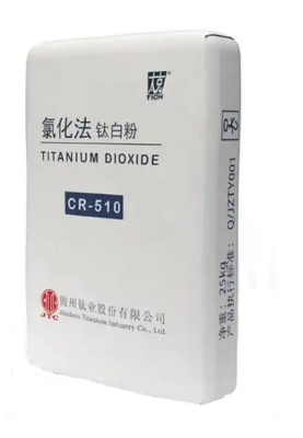 CR-510 Rutiel-titaandioxide met anorganische Zr-Al-coating voor hoge witheid en uitstekende weersbestendigheid
