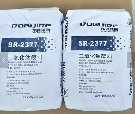 Tio2 Titaandioxide SR-2377 van het Sulfaatproces voor CompensatieDrukinkt Cas 13463-67-7