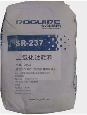 Dongjia SR-237 silicium-aluminium gecoat rutiel-titaandioxidepigment met hoge weersbestendigheid en uitstekende dispersie