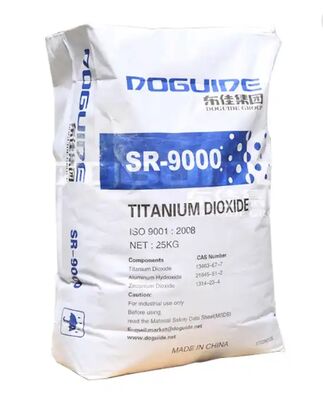 SR-9000 Rutieltitaniumdioxide met Zr/Al anorganische coating voor een hoge witte kleur en tintsterkte