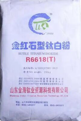 Zirkonium-aluminium gecoat titaniumdioxide R6618 Rutile universele kwaliteit met een hoge witte kleur en uitstekende dispergeerbaarheid