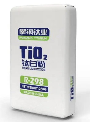 Pangang R-298 Titaniumdioxide-pigment van Rutiel-kwaliteit met een hoge TiO2-zuiverheid, uitstekende dispergeerbaarheid en een laag vluchtige gehalte