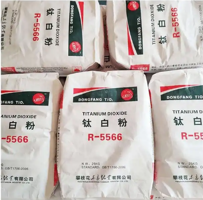 Dongfang Titanium R-5566 Rutiel Titanium Dioxide met hoge TiO₂ zuiverheid, superieure helderheid en uitstekende dispergeerbaarheid