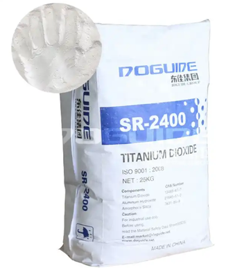 Doguide SR-2400 Silicium-aluminium gecoate rutieltitaniumdioxide met een hoge witheid en uitstekende hydrofobische prestaties
