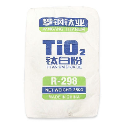Pangang Groep R-298 Rutieltitaniumdioxide met 95,1% TiO2-gehalte Uitstekende dispergeerbaarheid en laag vluchtige gehalte