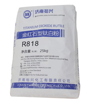 Bluestar Jinan Yuxing R868 Rutieltitaniumdioxide met een hoge witheid, hoge tintsterkte en lage olieabsorptie