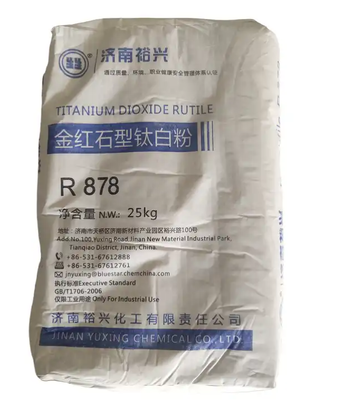 Bluestar Jinan Yuxing R878 Rutile titaniumdioxide met hoge tintingsterkte Uitstekende dispersiesnelheid en goede glans voor kunststof en rubber